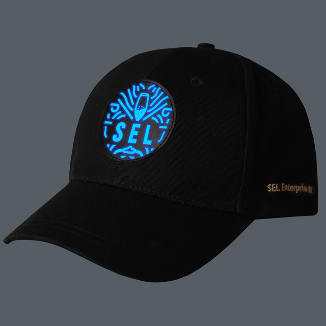 LSEH01 Event Party Supplies Sound Activated Cap Led Hat Custom Light Up El Flashing Cap Led Sound Activated Baseball Cap