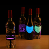 LSEL01 Nightclub Waterproof Customized Design Led Champane Vodka Wine EL Led Wine Bottle Label