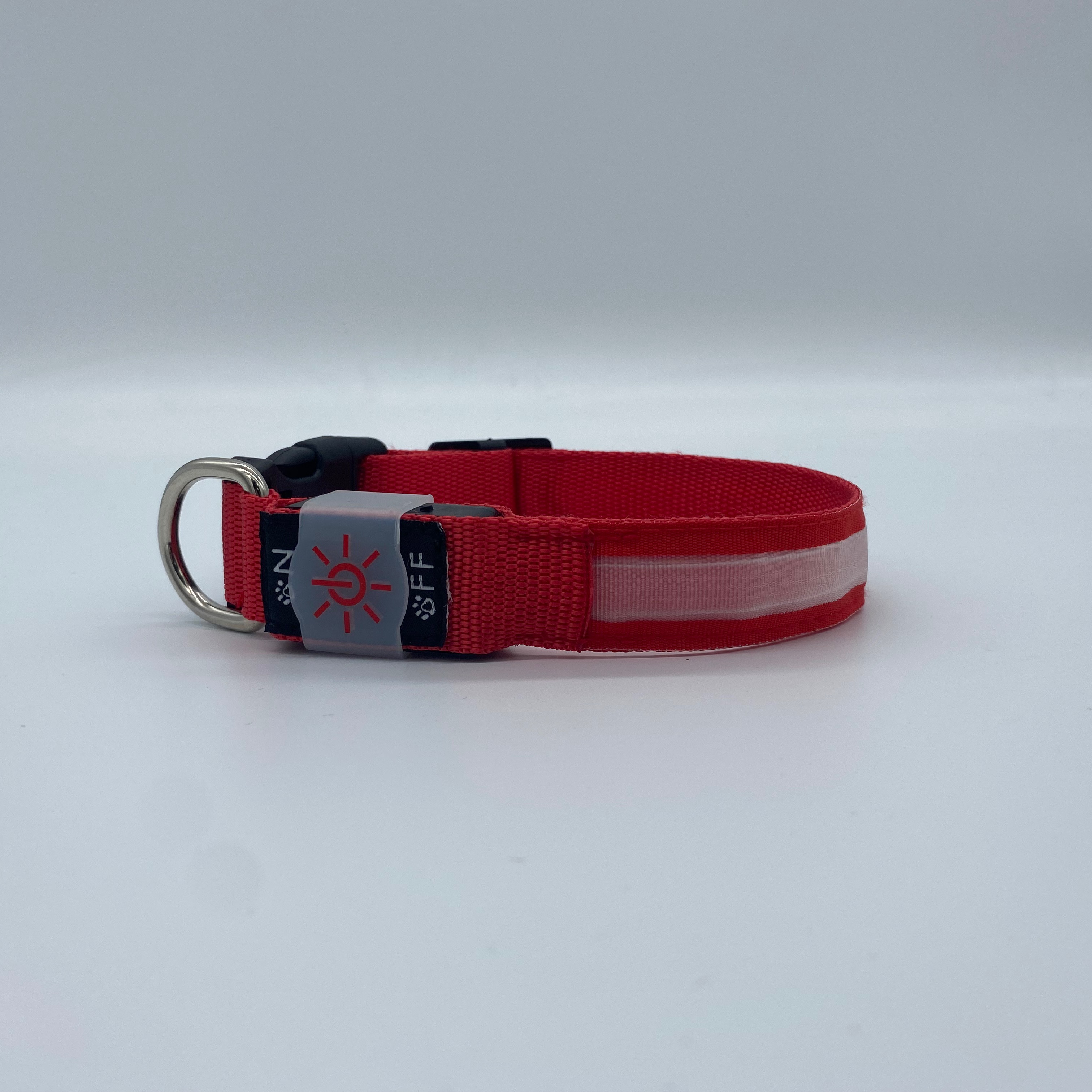 LED Collar01 Family Pets Prevent Loss Easy To Find USB Charging Custom Size with Logo Custom Waterproof Luminous Dog Collar