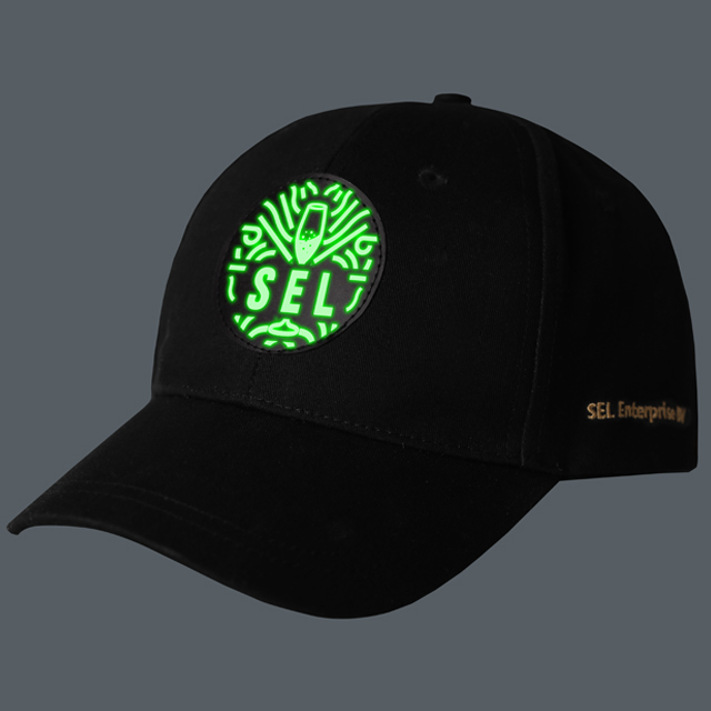 LSEH01 Hot Sale Fashion Sports LED Lighting Cap Baseball Caps With Led Lights Led Light Up Hat