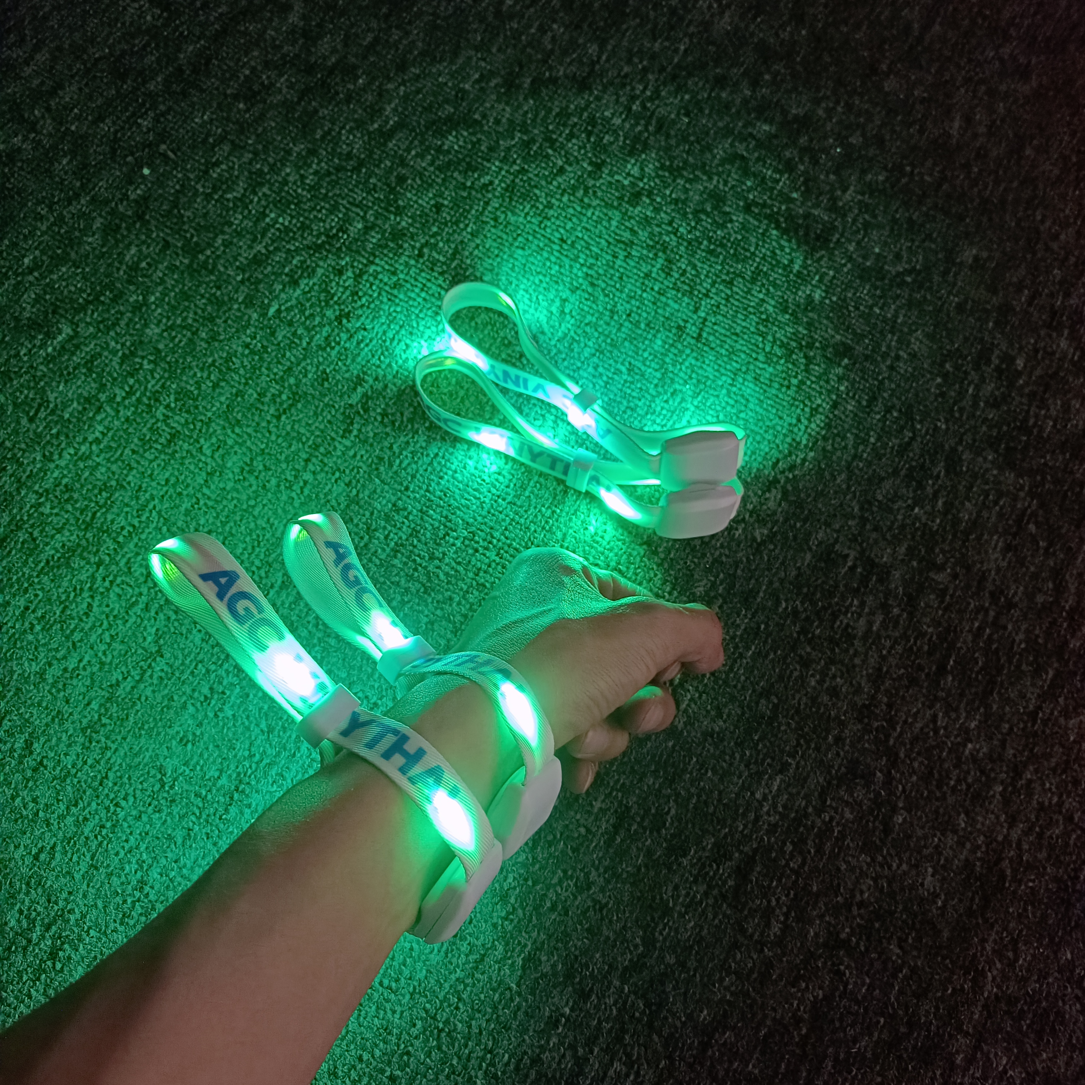 Custom RGB DMX Remote Control Rfid Led Xyloband