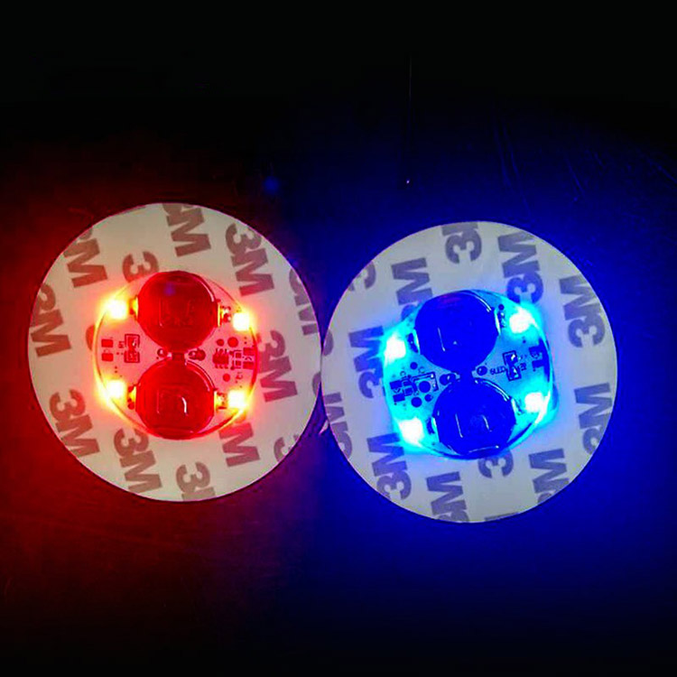 EVA01 New Continuous Luminous Factory Source Party Bottle Bottom Luminous Lamp Led Sticker