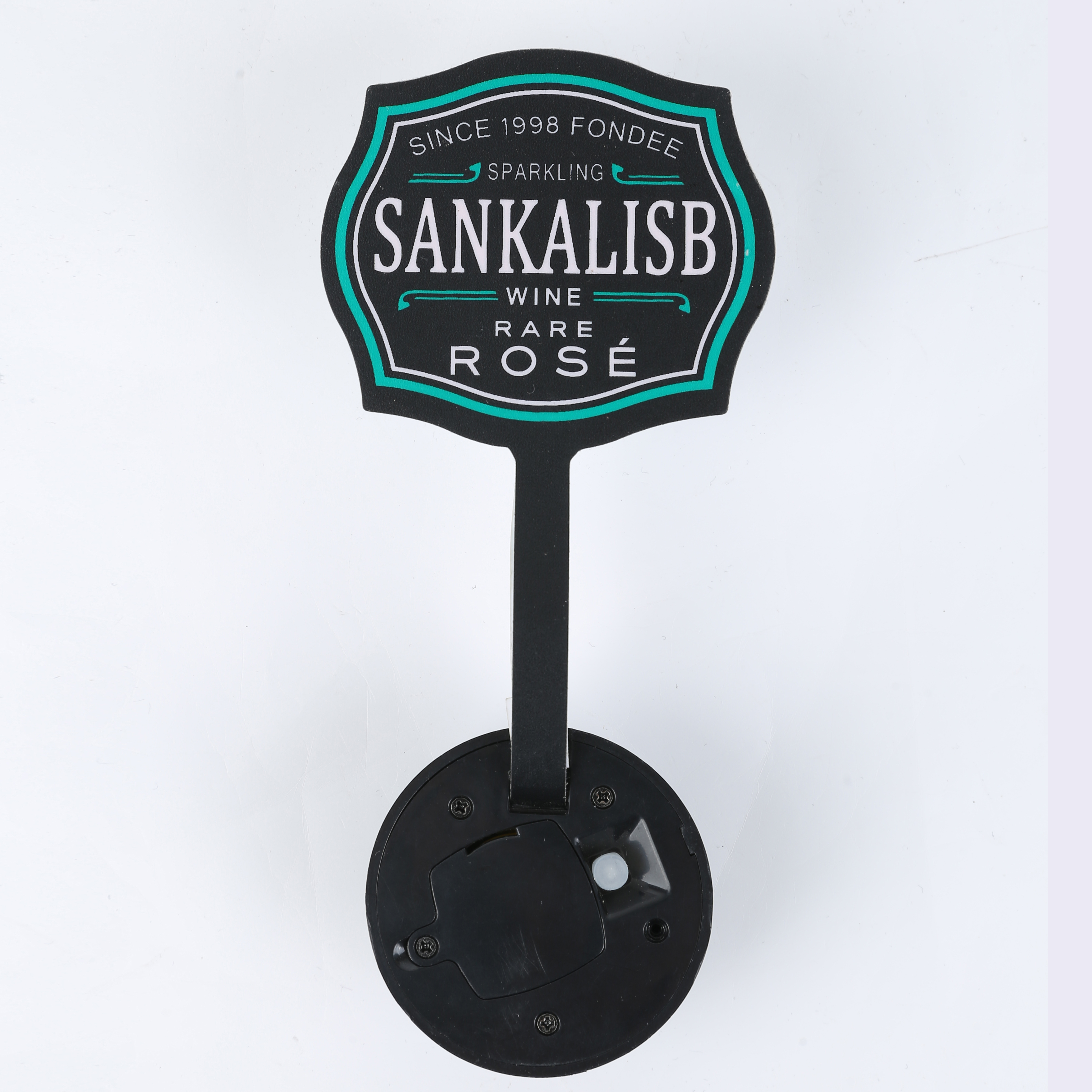 LSEL01 Nightclub Waterproof Customized Design Led Champane Vodka Wine EL Led Wine Bottle Label