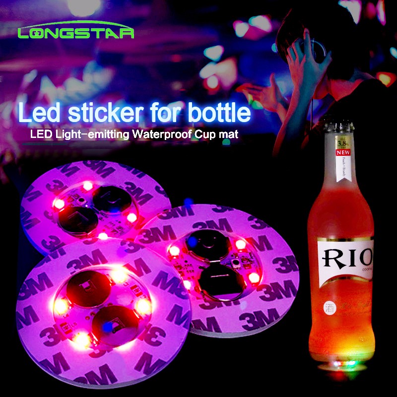 EVA01 Mini LED Sticker Glorifiers for Glowing White Light Up Bottle Lights