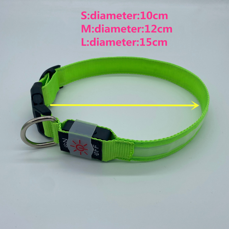 LED Collar01 Prevention of Danger Prevention of Loss USB Charging Mode Repeated Use Not Afraid of Water Special Led Collar for Pets