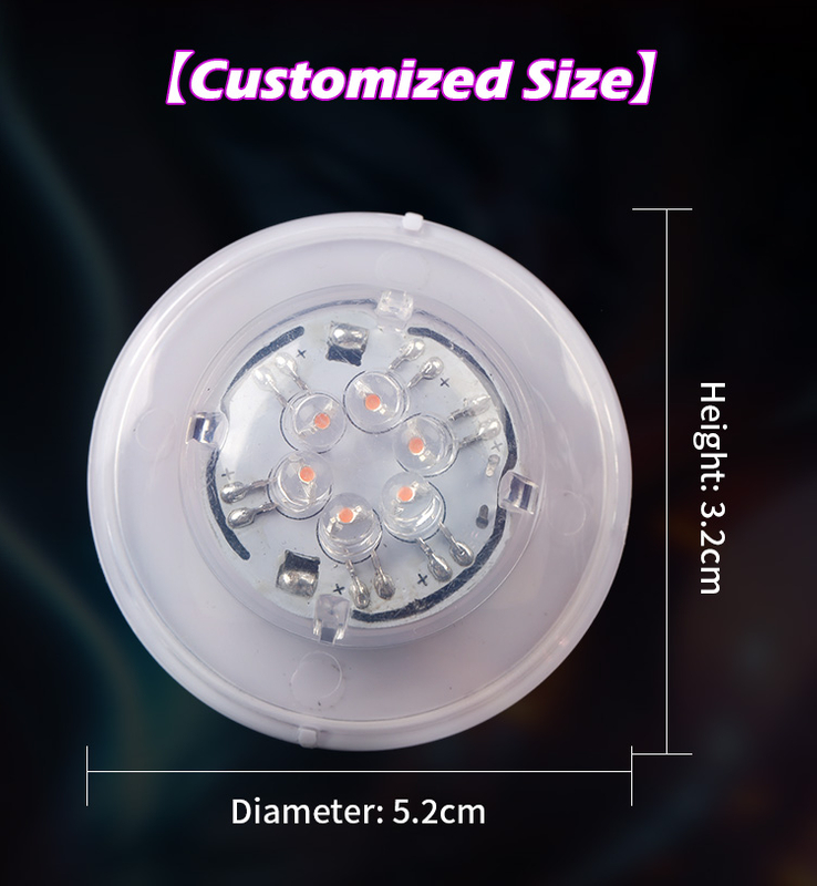 LSCT01 Customized Logo Waterproof Night Club Vodka Wine Champagne Whiskey LED Bottle Sticker
