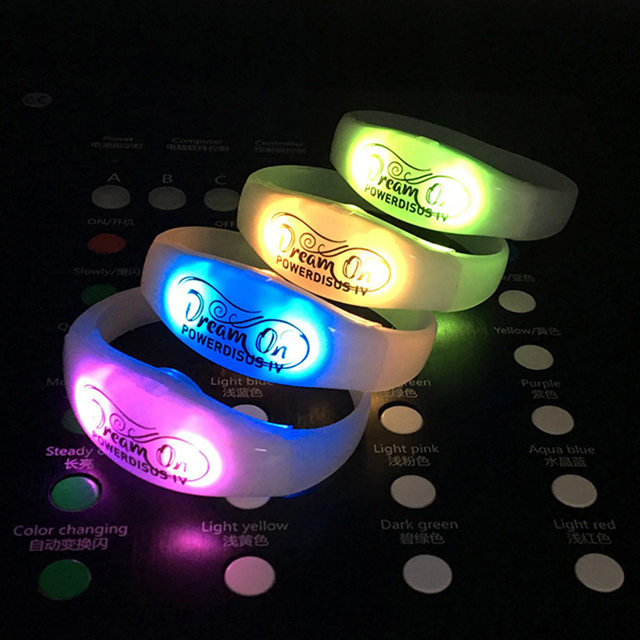 Wristband Hot Selling Bar Wedding Concert OEM Led Bracelets