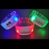 LSRM03 Free Sample Customize Logo Printed Led Silicon Bracelet Remote Controlled Led Bracelet 