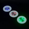 Luminous Coaster Wine Bottle LED Cocktail Glass EVA Cup Sticker with Switch Coaster