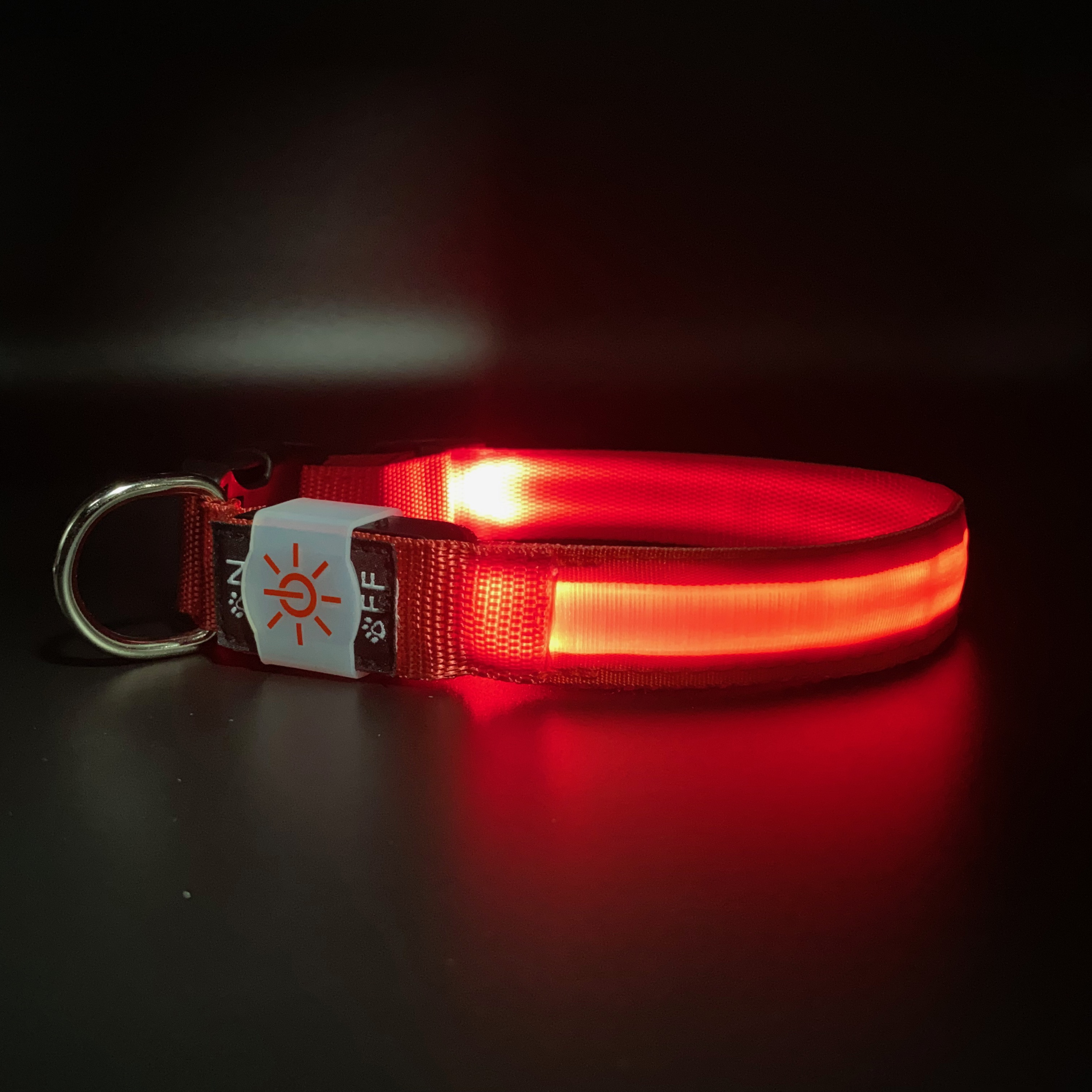 LED Collar01 Factory Best-selling Household Pet Supplies To Prevent Lost Can Be Rechargeable Waterproof Led Dog Collar