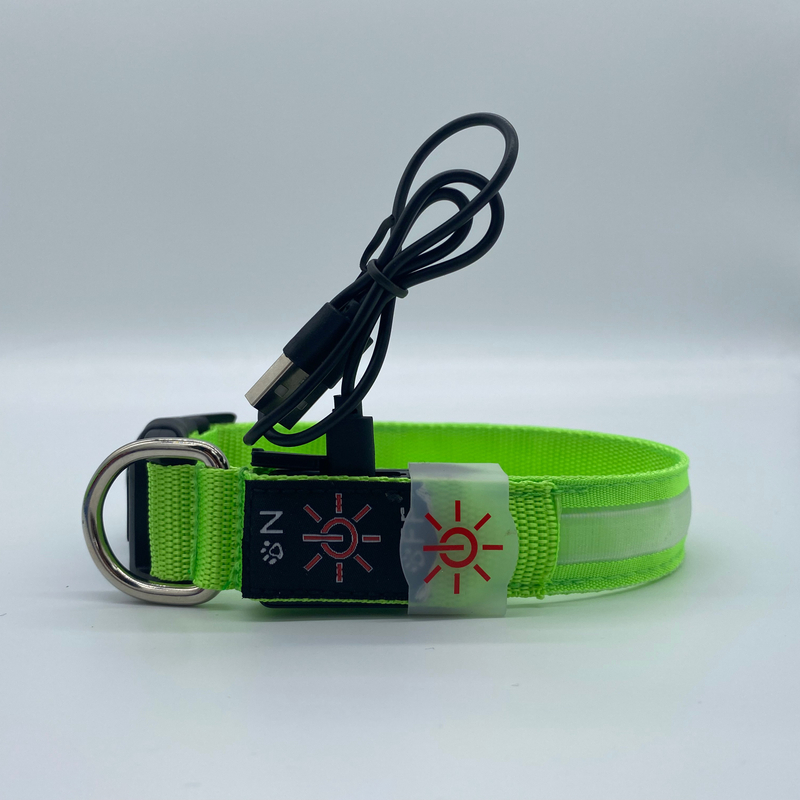 LED Collar01 Prevention of Danger Prevention of Loss USB Charging Mode Repeated Use Not Afraid of Water Special Led Collar for Pets