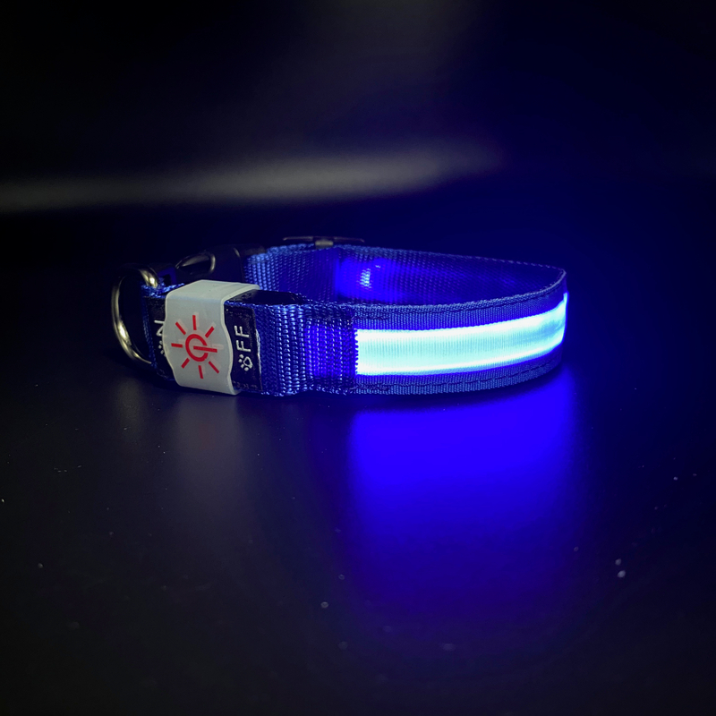 LED Collar01 New Rechargeable Waterproof Home Pet Prevention Led Pet Collar