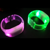 LSRM03 Free Sample Customize Logo Printed Led Silicon Bracelet Remote Controlled Led Bracelet 