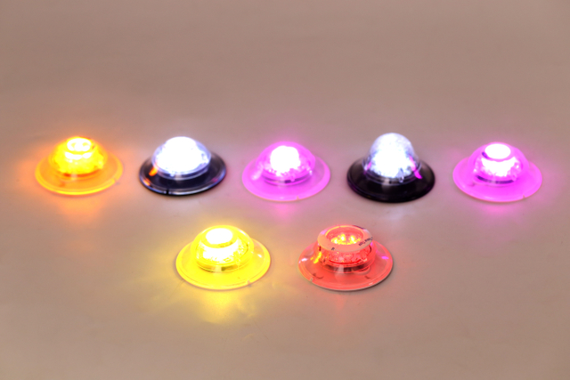 LSAC01 The New Bar Atmosphere Bottle Light Switch Control Fast Flashing Slow Flashing Led Coaster Sticker