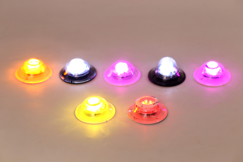 LSCT01 Waterproof Night Club Vodka Wine Champagne Whiskey LED Coaster Bottle Light 