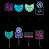 LSEL01 Factory Direct Popular Products Bar Parties Light Up in The Dark Hot Sale LED Wine Bottle Lights Wine Labels