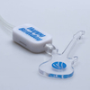 LSLY01 Event Customized Shape Glow in Dark Light Up Necklace Card Holder Led Lanyard