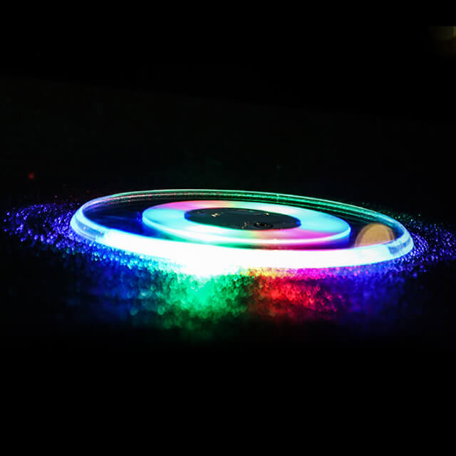 LSAC01 Night Club Promotional Gift Multi Color Waterproof Flashing Led Coaster