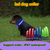 LED Collar01 Loss Prevention Night Glow Waterproof Led Dog Collar for Family Pets