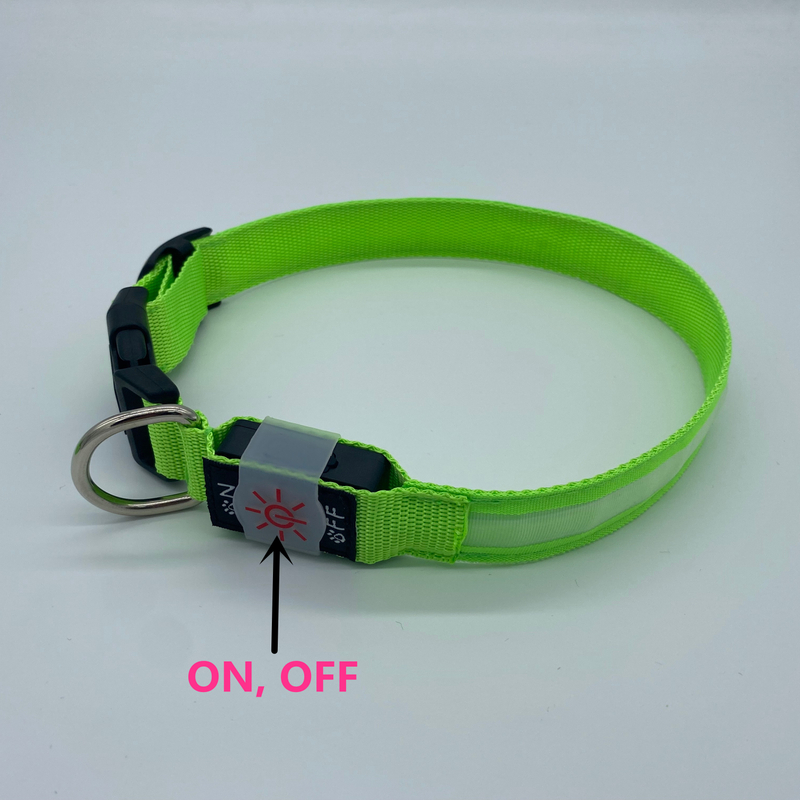 LED Collar01 Prevention of Danger Prevention of Loss USB Charging Mode Repeated Use Not Afraid of Water Special Led Collar for Pets