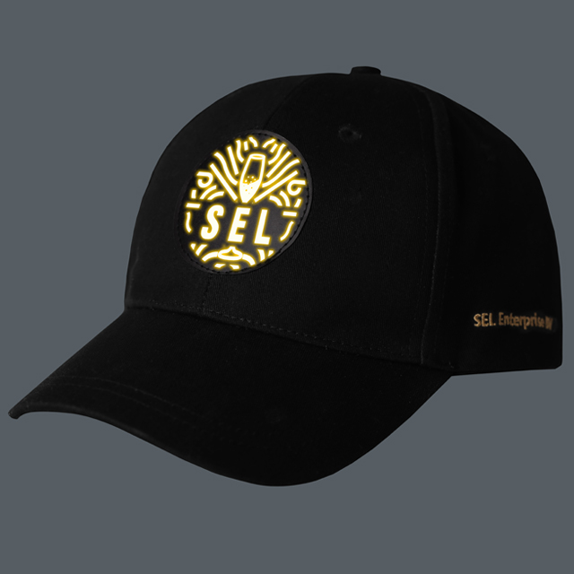 LSEH01 ACE Custom Logo Novelty Adjustable Caps Cool Led Message Sign Cap Snapback Caps Hiphop Hats With Led Lights
