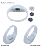 LSRM01 New Products Custom Programmable Remote Controlled Flashing Led Silicone Bracelet Radio Control DMX Rfid Light Up Wristband